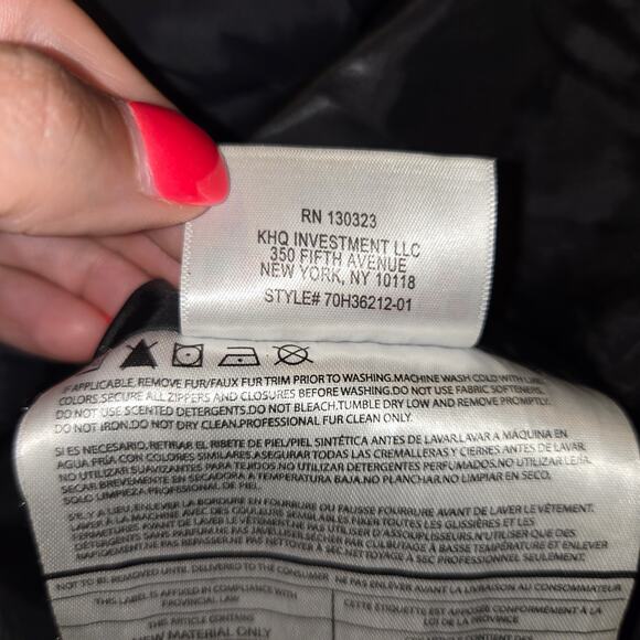 Spyder Kids L 12/14 Jacket Large Black Boundless Quilted Puffer Coat Packable - Picture 8 of 11